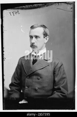 Stanton, Hon. E.L., zwischen 1870 und 1880. [Sohn des Rechtsanwalts und Politikers Edwin McMasters Stanton]. Stockfoto