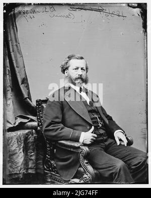 Surg. Gen. J.K. Barnes, zwischen 1860 und 1875. [Arzt: Chirurg General der US-Armee; besuchte Präsident Abraham Lincoln auf seinem Sterbebett, nachdem er angeschossen wurde]. Stockfoto