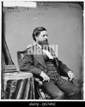 Hon. Frank Hereford von W. VA., zwischen 1860 und 1875. [Während des Goldrausches von Kalifornien 1849 nach Kalifornien gezogen; war Bezirksanwalt von Sacramento County]. Stockfoto