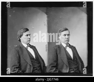 Candler, Hon. Milton of Ga., zwischen 1865 und 1880. [Anwalt, Politiker und Soldat: hauptmann des 10. Regiments Georgia Cavalry, State Guards, Confederate States Army]. Stockfoto