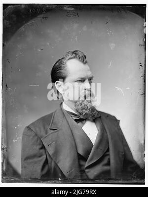 John B. Gordon von Georgia, 1865-1880. Gordon, Hon. John B. aus Georgien. Senator (auch General - Konföderierte Armee), zwischen 1865 und 1880. [Sklave und Plantagenbesitzer, Anwalt, Politiker, Soldat der konföderierten Armee]. Stockfoto