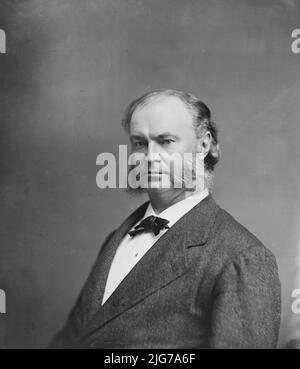 Randolph, Hon. Theodore Fitz aus N.J., zwischen 1865 und 1880. [Anwalt, Geschäftsmann und Politiker: präsident der Morris and Essex Railroad; Gouverneur von New Jersey; 'erfand eine Ditching-Maschine und eine Dampfschreibmaschine']. Stockfoto