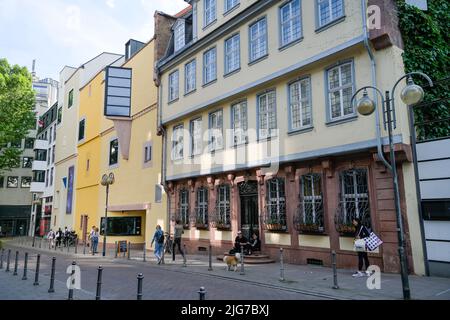 Deutsches Romantikmuseum, Goethe-Haus, großer Hirschgraben, Frankfurt am Main, Hessen, Deutschland Stockfoto