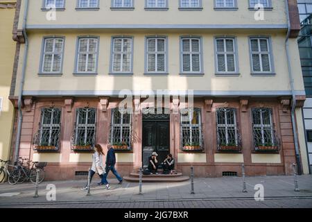Goethe-Haus, Grosser Hirschgraben, Frankfurt am Main, Hessen, Deutschland Stockfoto