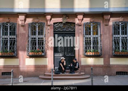 Goethe-Haus, Grosser Hirschgraben, Frankfurt am Main, Hessen, Deutschland Stockfoto