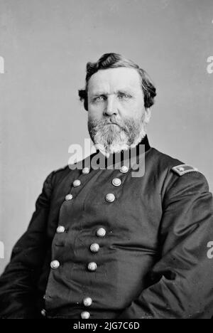 General George H. Thomas, zwischen 1855 und 1865. [General in der Unionsarmee]. Stockfoto