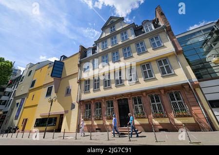 Deutsches Romantikmuseum, Goethe-Haus, großer Hirschgraben, Frankfurt am Main, Hessen, Deutschland Stockfoto