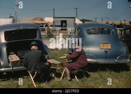 Auf der Vermont State Fair, Rutland. Stockfoto