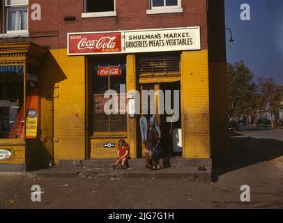 Shulmans Markt auf N Union Street S.W., Washington, d.c. Stockfoto