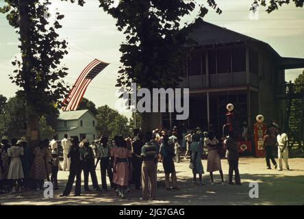 4.. Juli, St. Helena Island, South Carolina. Stockfoto