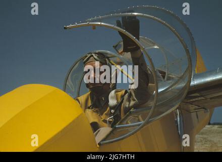 Marine Segelflieger auf Parris Island, SC Stockfoto