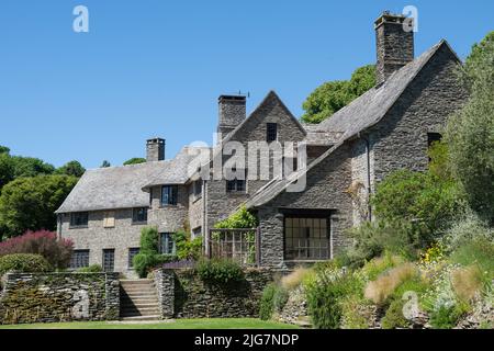 Wunderschönes Coleton Fishacre Haus Stockfoto