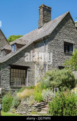 Wunderschönes Coleton Fishacre Haus Stockfoto