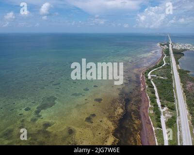 Highway 1, Key West, FL. Stockfoto