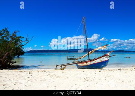 Madagaskar Strand Foto Session Stockfoto