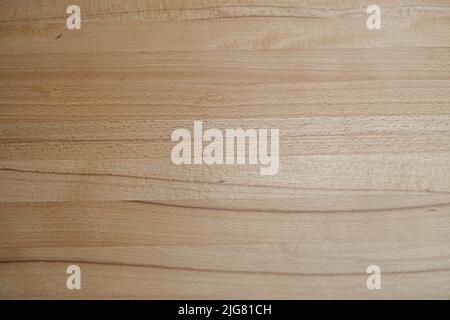 Heartbeech Oberfläche von Holzschreibtisch in Niederbayern Deutschland Stockfoto