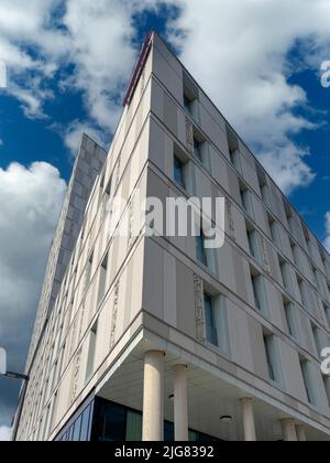 Europahaus, Stuttgart, Baden-Württemberg, Deutschland, Europa Stockfoto