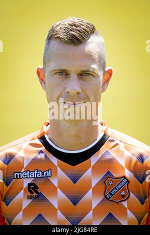 2022-07-08 13:41:43 VOLENDAM - Robert Muhren von FC Volendam, Eredivisie, Saison 2022 - 2023. ANP KOEN VAN WEEL niederlande Out - belgien Out Stockfoto