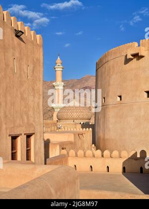 Fort Nizwa, Oman Stockfoto