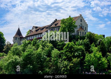 Schweiz, Schaffhausen, Rheinfall bei Schaffhausen. Stockfoto