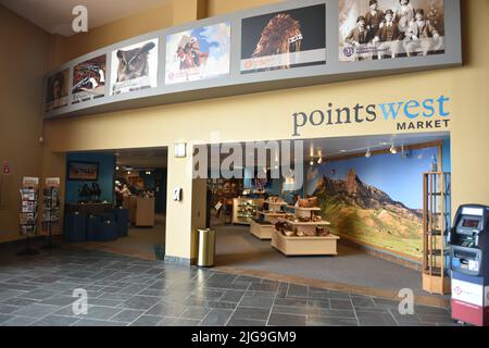 Cody, WY. USA. 5/22/2022. Buffalo Bill Zentrum des Westens (formal>Buffalo Bill Historical Center). 5 Museen: Stockfoto