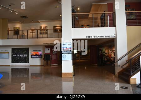 Cody, WY. USA. 5/22/2022. Buffalo Bill Zentrum des Westens (formal>Buffalo Bill Historical Center). 5 Museen: Stockfoto