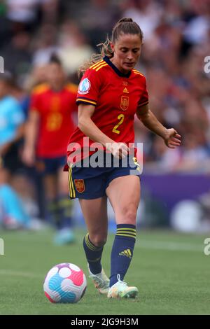 8.. Juli 2022, Stadium MK, Milton Keynes, Bucks, England: Womens European International Football Tournament; Spanien gegen Finnland: Ona Batlle of Spain Credit: Action Plus Sports Images/Alamy Live News Stockfoto