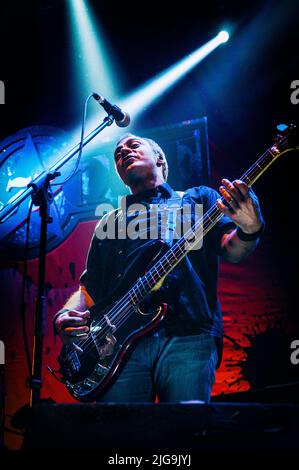 Attaque 77 - die Punk-Rock-Band in einer Live-Show in Argentinien Stockfoto