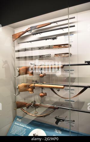 Cody, WY. USA. 5/22/2022. Buffalo Bill Zentrum des Westens (formal>Buffalo Bill Historical Center). 5 Museen: Stockfoto