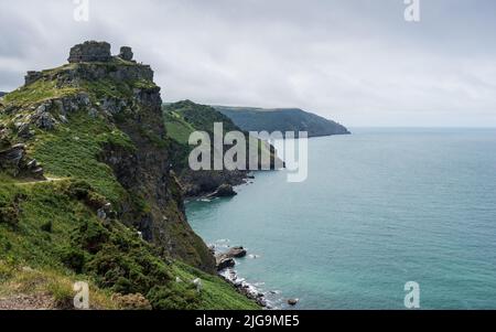 Valley of Rocks, Devon, England Stockfoto