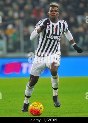 Verschiedene Standorte, Turin, Italien, 08. Juli 2022, Paul Pogba (Juventus FC) während Paul Pogba Portraits Archiv - italienischer Fußball Serie A Spiel Stockfoto