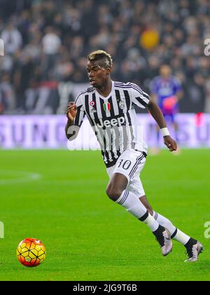 Verschiedene Standorte, Turin, Italien, 08. Juli 2022, Paul Pogba (Juventus FC) während Paul Pogba Portraits Archiv - italienischer Fußball Serie A Spiel Stockfoto