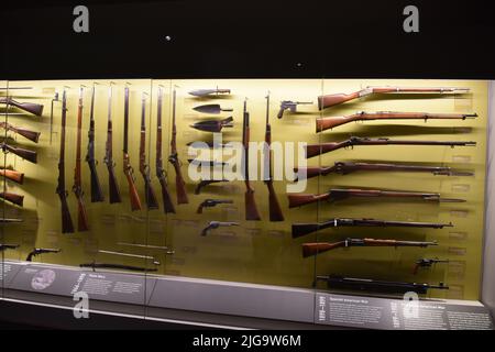 Cody, WY. USA. 5/22/2022. Buffalo Bill Zentrum des Westens (formal>Buffalo Bill Historical Center). 5 Museen: Stockfoto