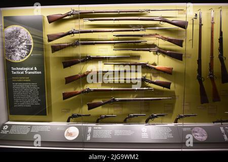 Cody, WY. USA. 5/22/2022. Buffalo Bill Zentrum des Westens (formal>Buffalo Bill Historical Center). 5 Museen: Stockfoto