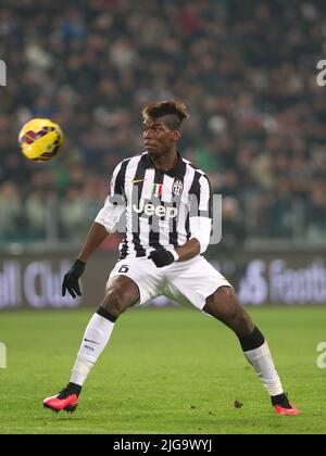 Verschiedene Standorte, Turin, Italien, 08. Juli 2022, Paul Pogba (Juventus FC) während Paul Pogba Portraits Archiv - italienischer Fußball Serie A Spiel Stockfoto