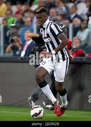 Verschiedene Standorte, Turin, Italien, 08. Juli 2022, Paul Pogba (Juventus FC) während Paul Pogba Portraits Archiv - italienischer Fußball Serie A Spiel Stockfoto