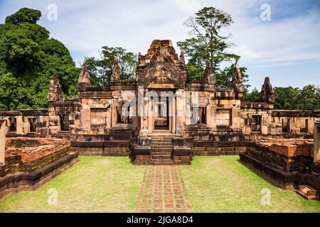 Prasat Muang Tam, Khmer Tempel, Buri RAM, Buriram, Isan (Isaan), Thailand, Südostasien, Asien Stockfoto