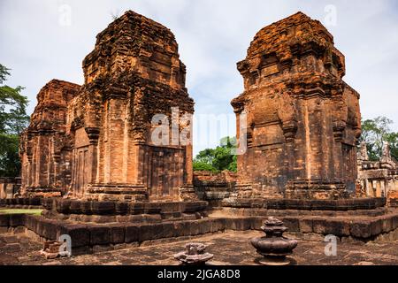 Prasat Muang Tam, Khmer Tempel, Buri RAM, Buriram, Isan (Isaan), Thailand, Südostasien, Asien Stockfoto