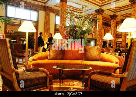 Lobby Des Fairmont Stockfoto