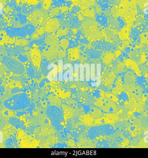 Flecktarn Camouflage nahtlose Muster Hintergrund. Vektorgrafik. Stock Vektor