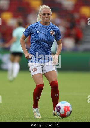 London, England, 8.. Juli 2022. Während des Spiels der UEFA Women's European Championship 2022 im Brentford Community Stadium, London. Bildnachweis sollte lauten: Paul Terry / Sportimage Kredit: Sportimage/Alamy Live News Stockfoto