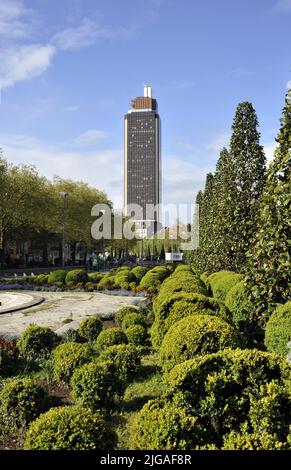 Tour Bretagne, Nantes, Frankreich Stockfoto