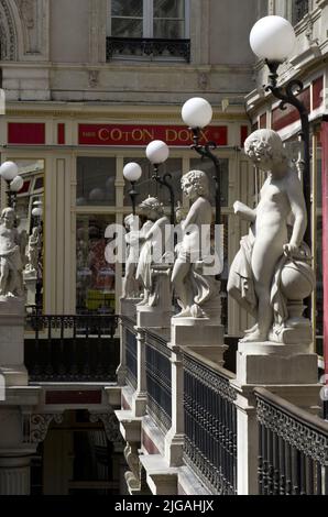 Passage pommeraye in nantes, frankreich Stockfoto