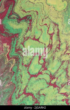 Flüssige Acrylstruktur. Kreative abstrakte handbemalte Hintergrund, Marmor-Textur, abstrakt. Moderne Kunst. Zeitgenössische Kunst Stockfoto