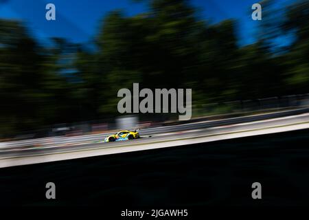 88 ANDLAUER Julien (Fra), TBA, TBA, Dempsey-Proton Racing, Porsche 911 RSR - 19, Aktion während der 6 Stunden von Monza 2022, 4. Lauf der FIA-Langstrecken-Weltmeisterschaft 2022 auf dem Autodromo Nazionale di Monza vom 8. Bis 10. Juli 2022 in Monza, Italien - Foto Joao Filipe / DPPI Stockfoto