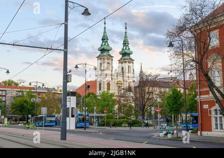 St. Annenkirche in Budapest, Ungarn Stockfoto