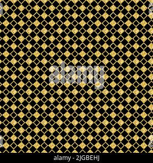 Elite Gold Hintergrund mit einem Quadrat und einer Raute, ein teurer Hintergrund für Dekoration und Design Stockfoto