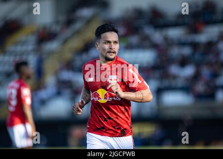 Braganca Paulista, Brasilien. 09.. Juli 2022. SP - Braganca Paulista - 07/09/2022 - BRASILIANISCHER A 2022, BRAGANTINO X AVAI - Artur Bragantino Spieler bei einem Spiel gegen avai im Nabi Abi Chedid Stadion für die brasilianische Meisterschaft A 2022. Foto: Diogo Reis/AGIF/Sipa USA Quelle: SIPA USA/Alamy Live News Stockfoto