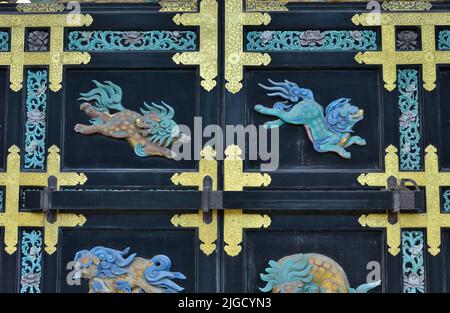 Der Hongwan-ji Tempel, Kyoto JP Stockfoto