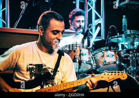 Nonpalidece - die Reggae-Band in einer Live-Show in Argentinien Stockfoto